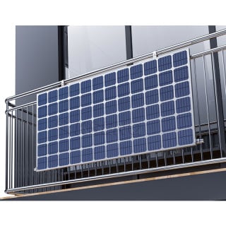 Balkonkraftwerk balcony solar mounting system